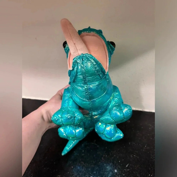 Sugar Loaf -Lizard Gecko Iguana Irridesant Stuffed Animal Reptile Unique - Picture 2 of 5